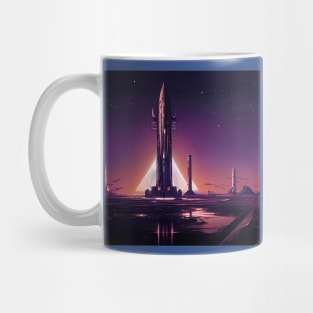 Interplanetary Spaceport Mug